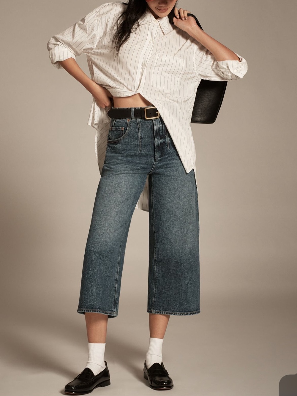 NWT Pistola Scarlett High Rise Gaucho Jeans